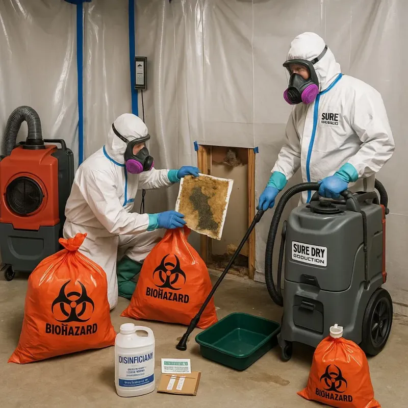 Contaminated Water Handling Protocols process in Martin County, NC